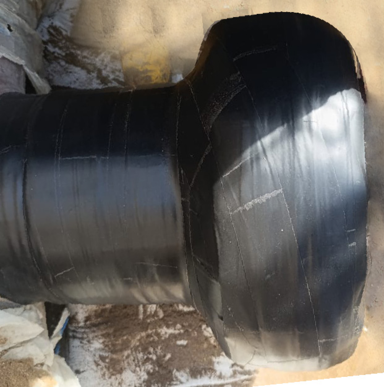 Viscotaq Protection for
Buried Flanges