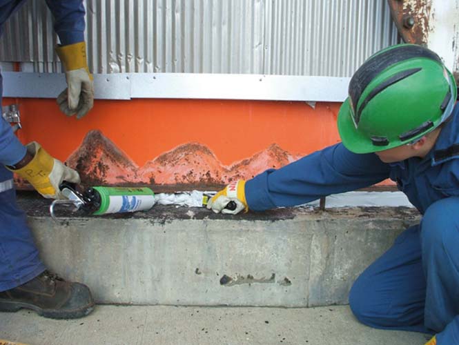 TANK CHIME SEALANT SYSTEM