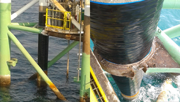 OFF SHORE JETTY PILES